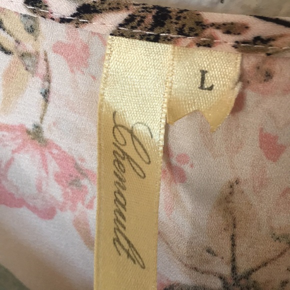 Chenault floral lace cold shoulder blouse - Picture 5 of 10